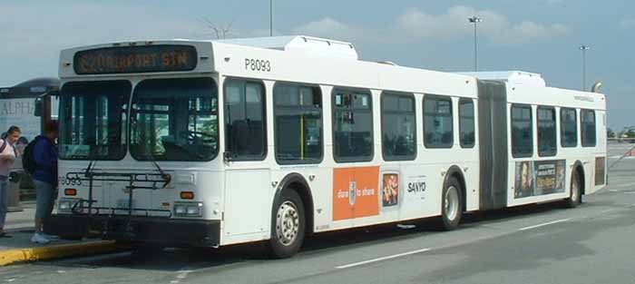 Coast Mountain Bus New Flyer D60LF articulated bus P8093